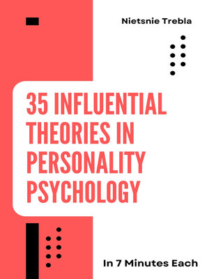 cover image of 35 Influential Theories in Personality Psychology in 7 Minutes Each